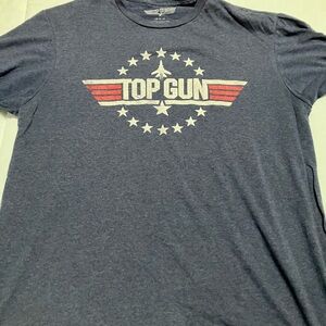Top Gun Navy Blue Graphic Tee